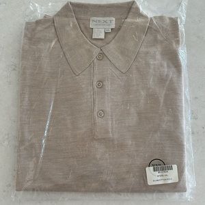 Next sportswear silk and cotton polo..